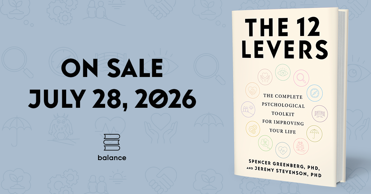 The 12 Levers — on sale July 28, 2026